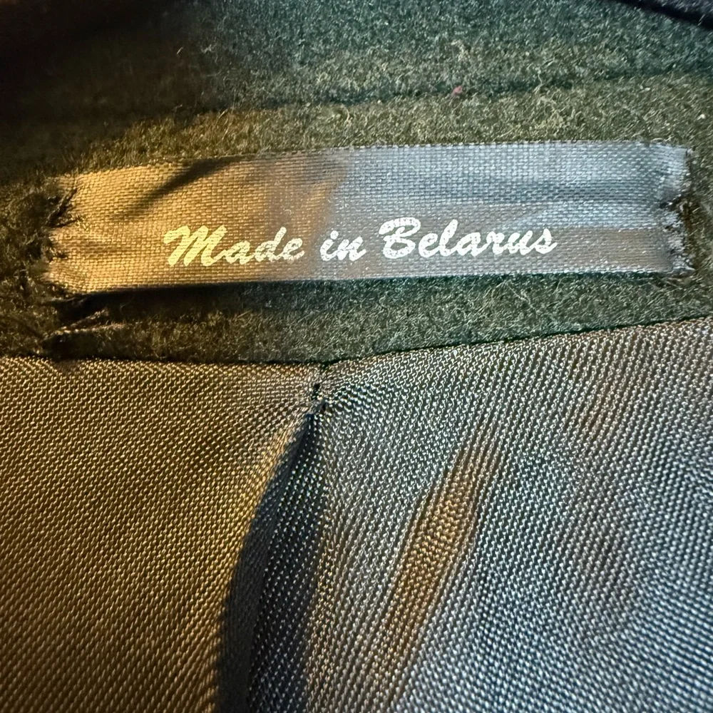 Old Money VTG Luxury Brand Cashmere &Silk Beroni Forest Green Men Classic Blazer